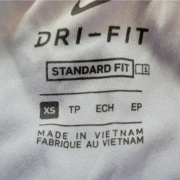 EC NIKE DRI-FIT TIE DYED GIRLS LINED RUNNING SHORTS SZ. XS - Picture 4 of 5